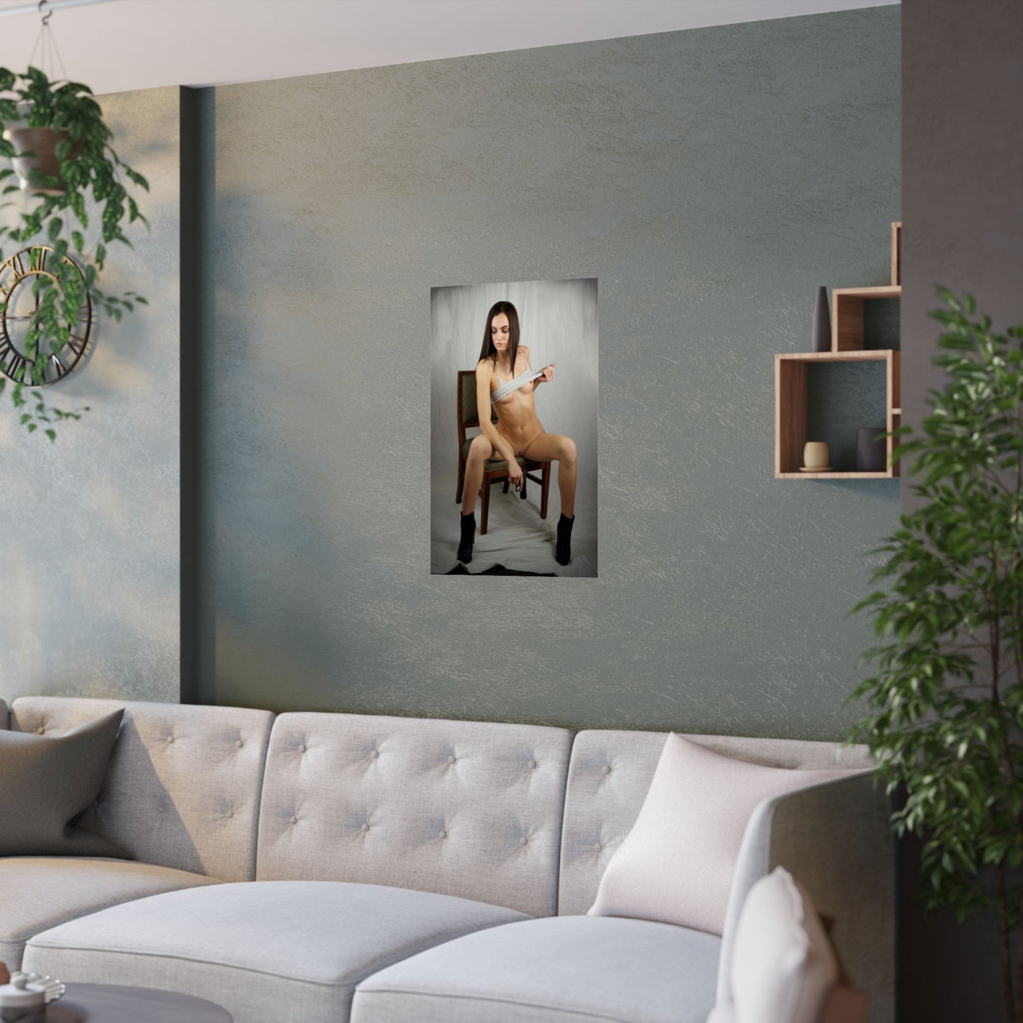 Warrior Woman Satin Posters (210gsm)