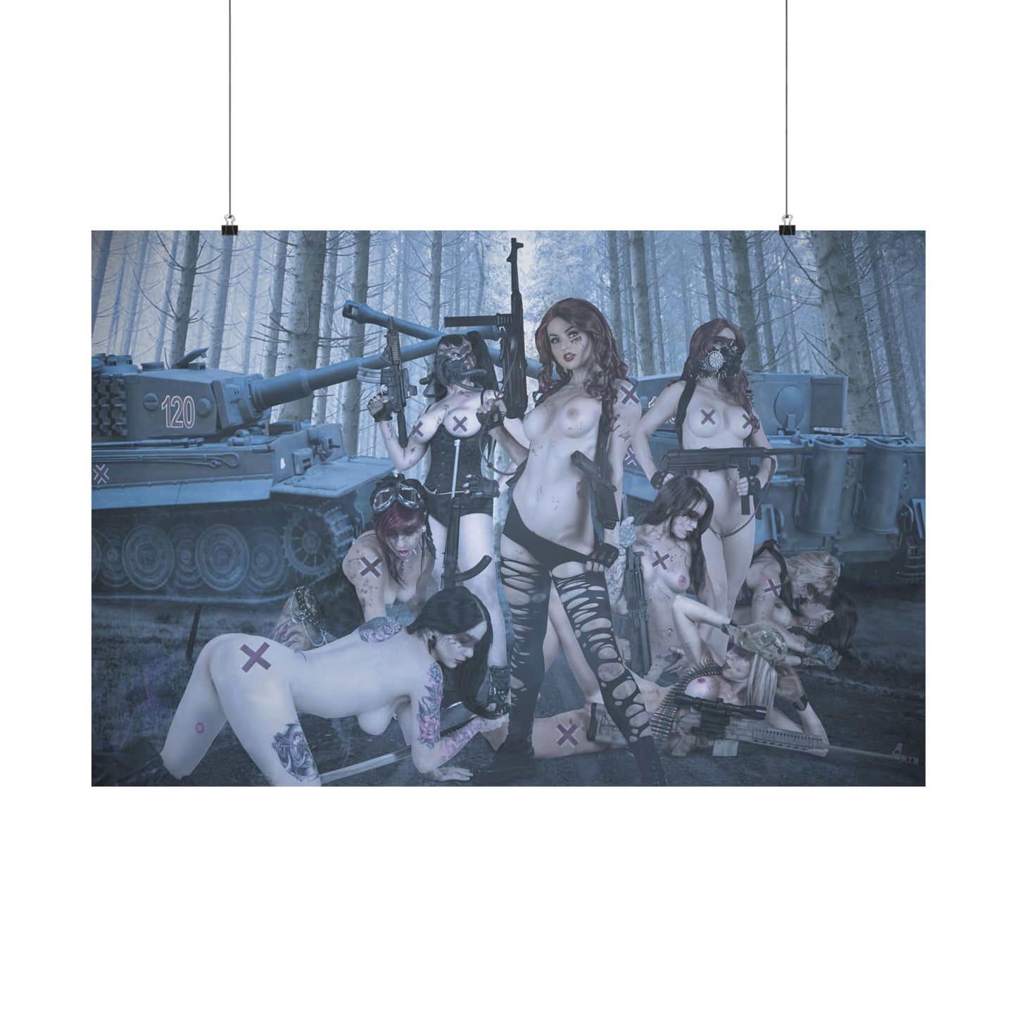 Warrior Women Satin Posters (210gsm)