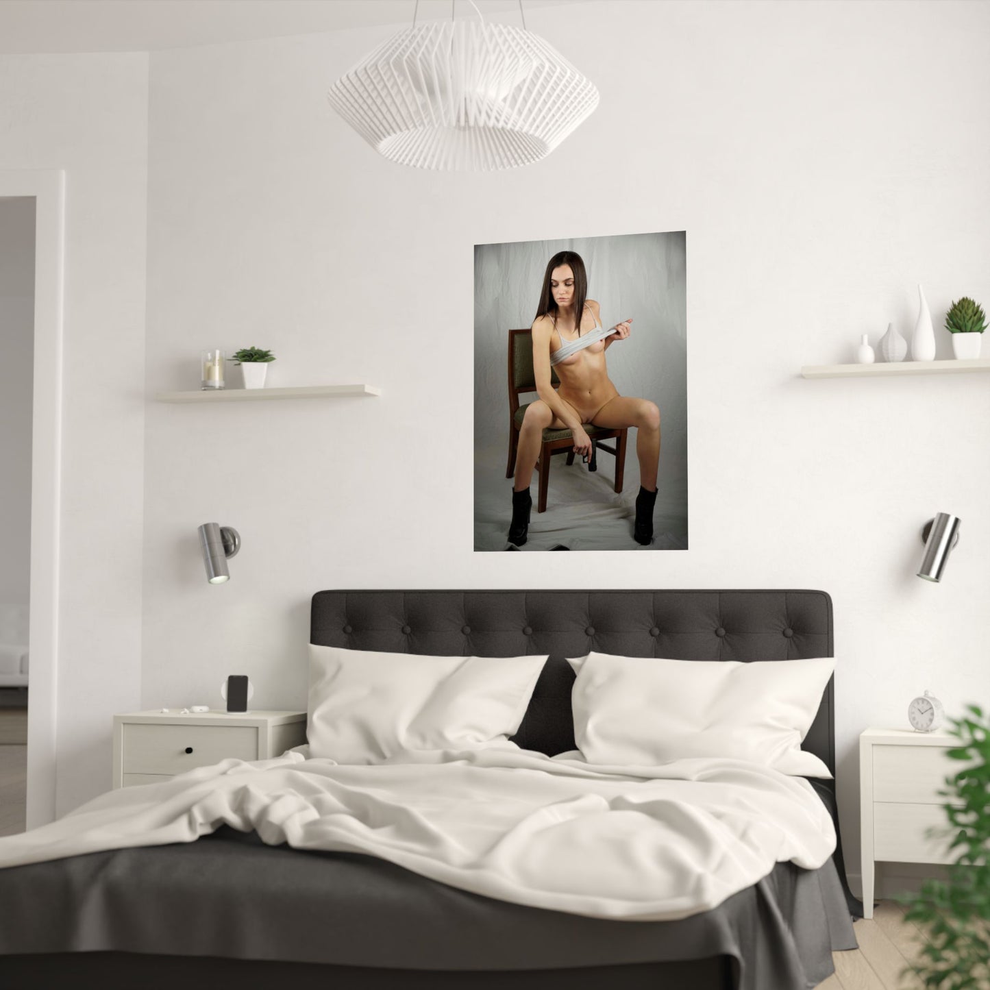 Warrior Woman Satin Posters (210gsm)