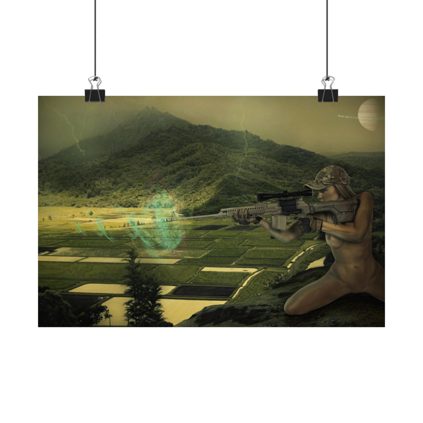 Warrior Women Satin Posters (210gsm)