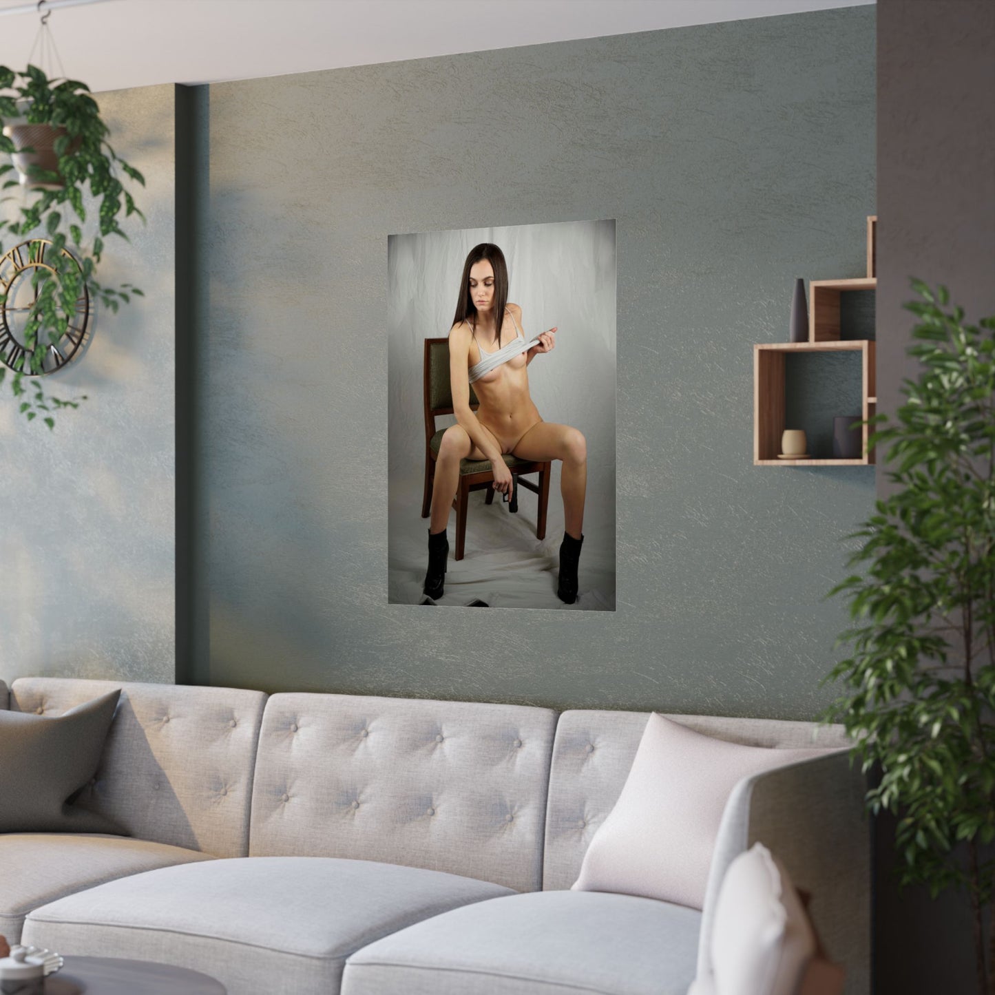 Warrior Woman Satin Posters (210gsm)