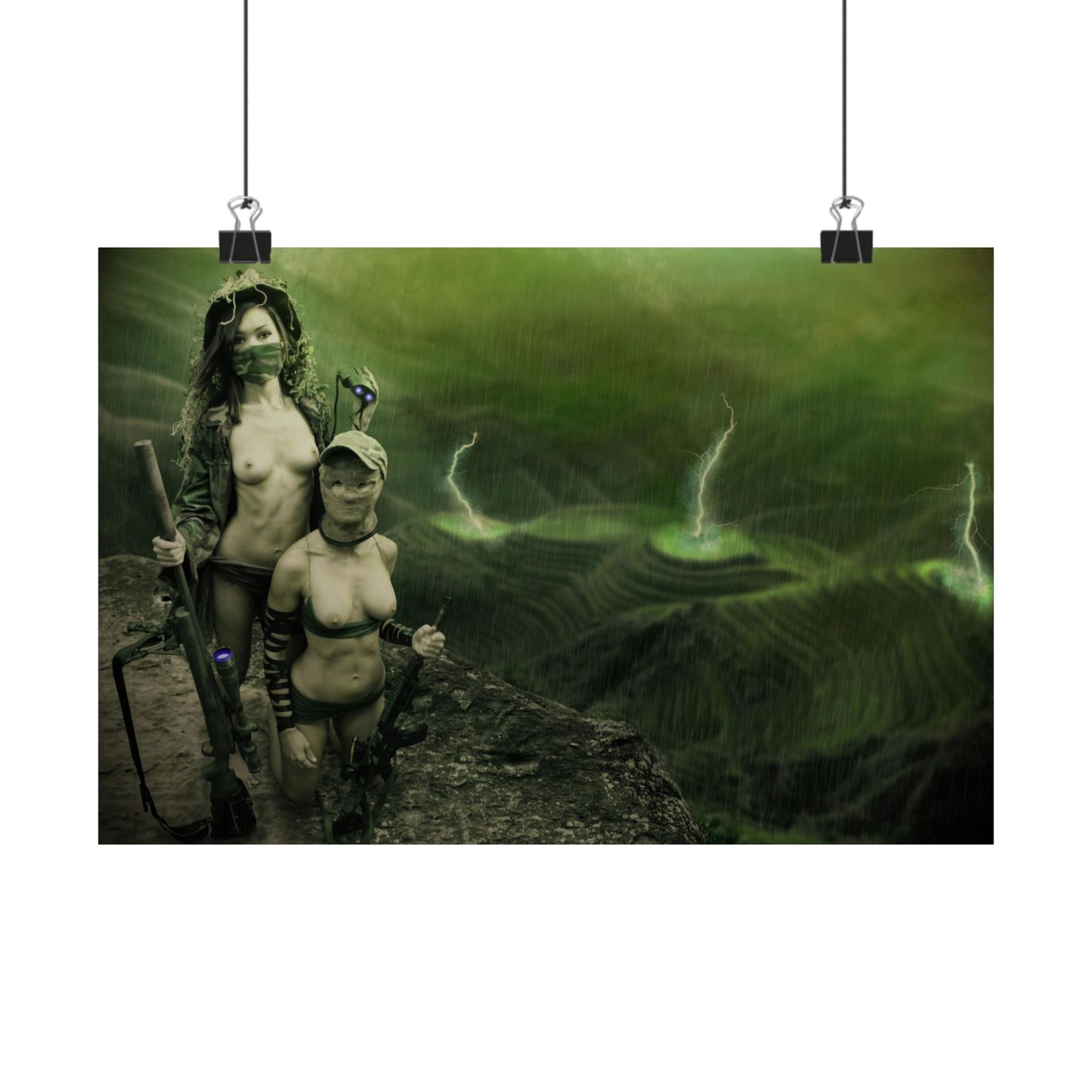 Warrior Women Satin Posters (210gsm)