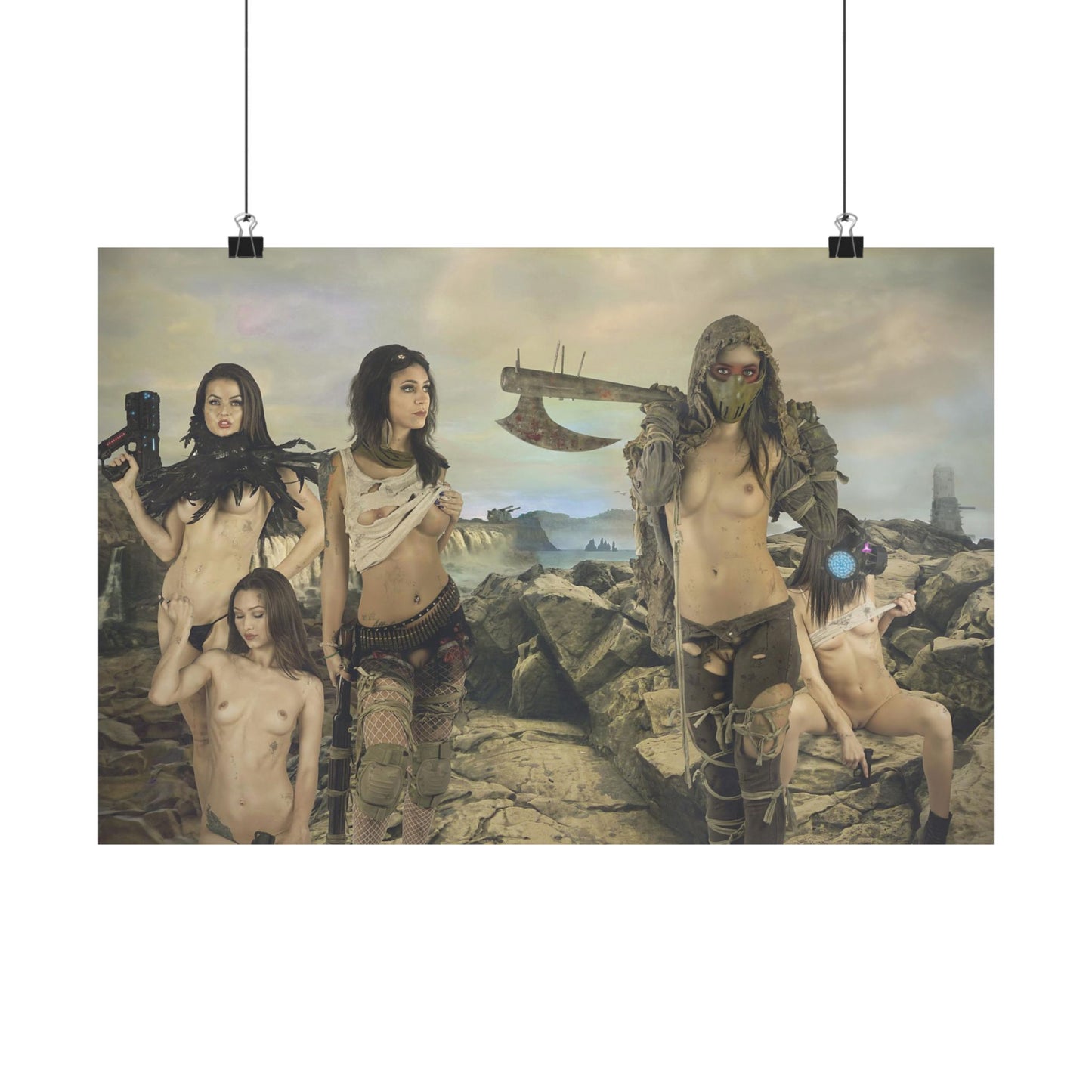 Warrior Women Satin Posters (210gsm)
