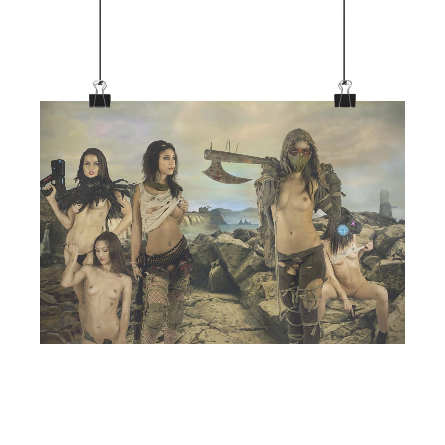 Warrior Women Satin Posters (210gsm)