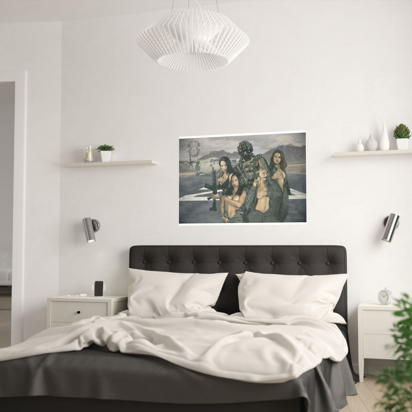 Special Forces Military Freefall Satin Posters (210gsm)
