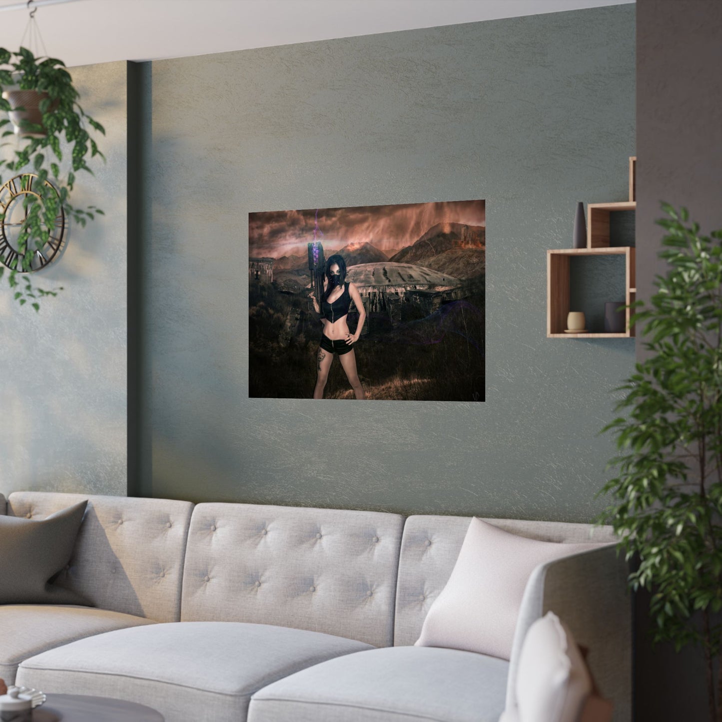 Warrior Women Satin Posters (210gsm)