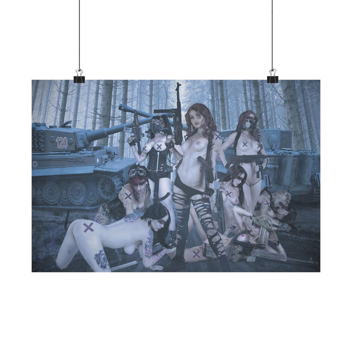 Warrior Women Satin Posters (210gsm)
