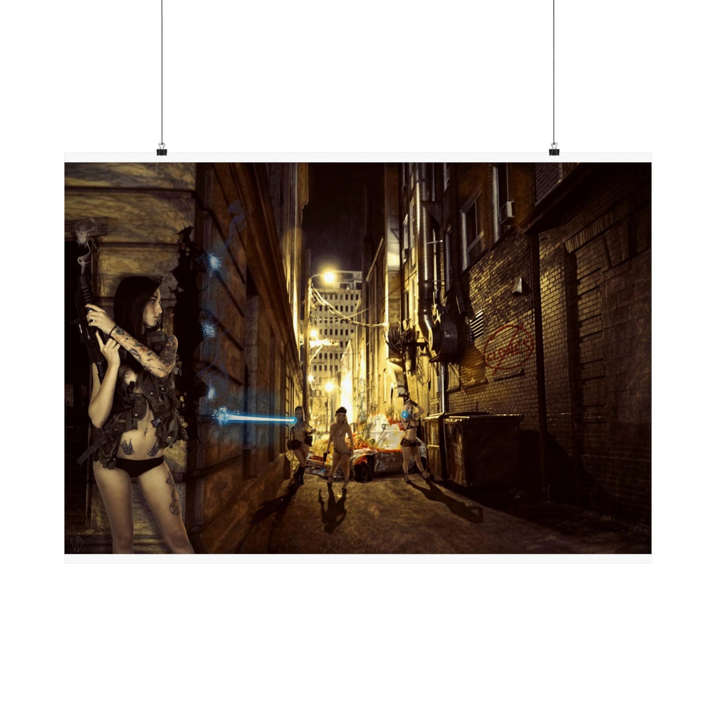 Warrior Women Satin Posters (210gsm)