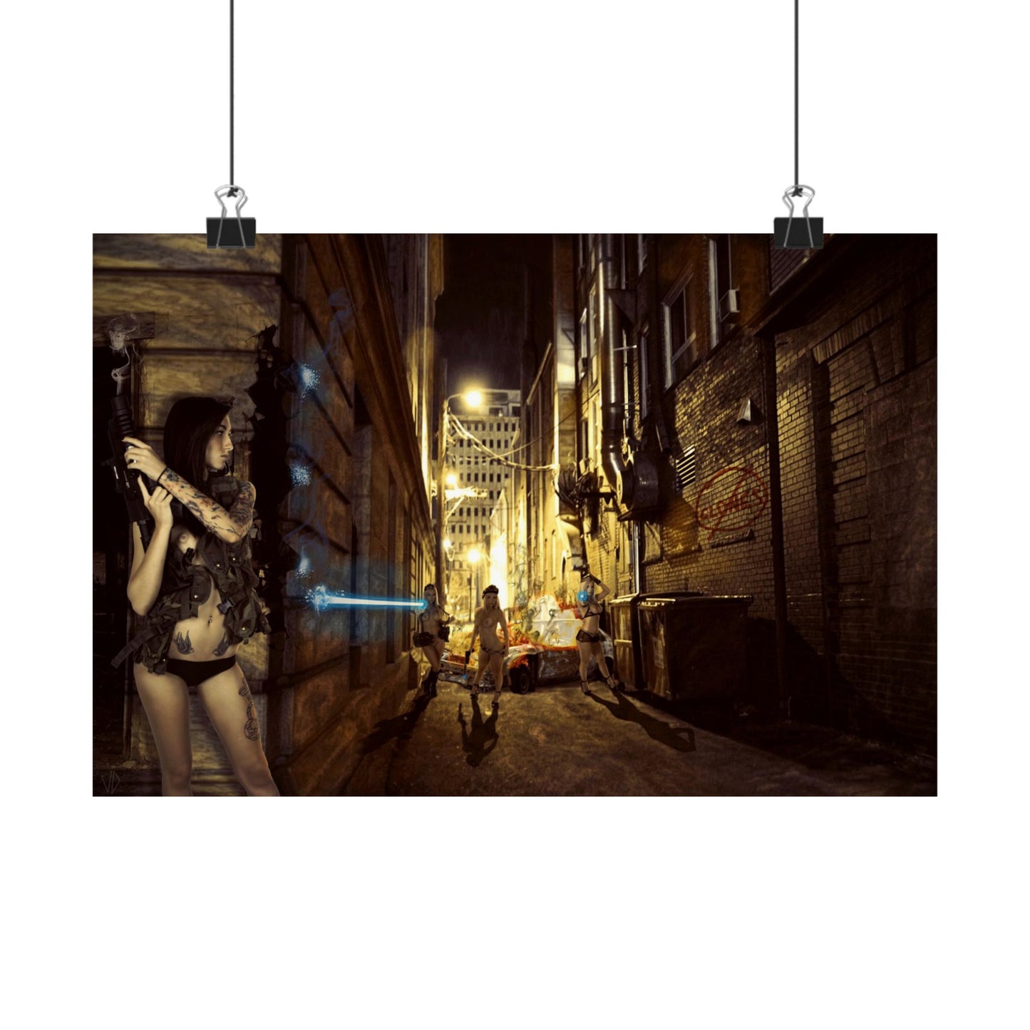 Warrior Women Satin Posters (210gsm)
