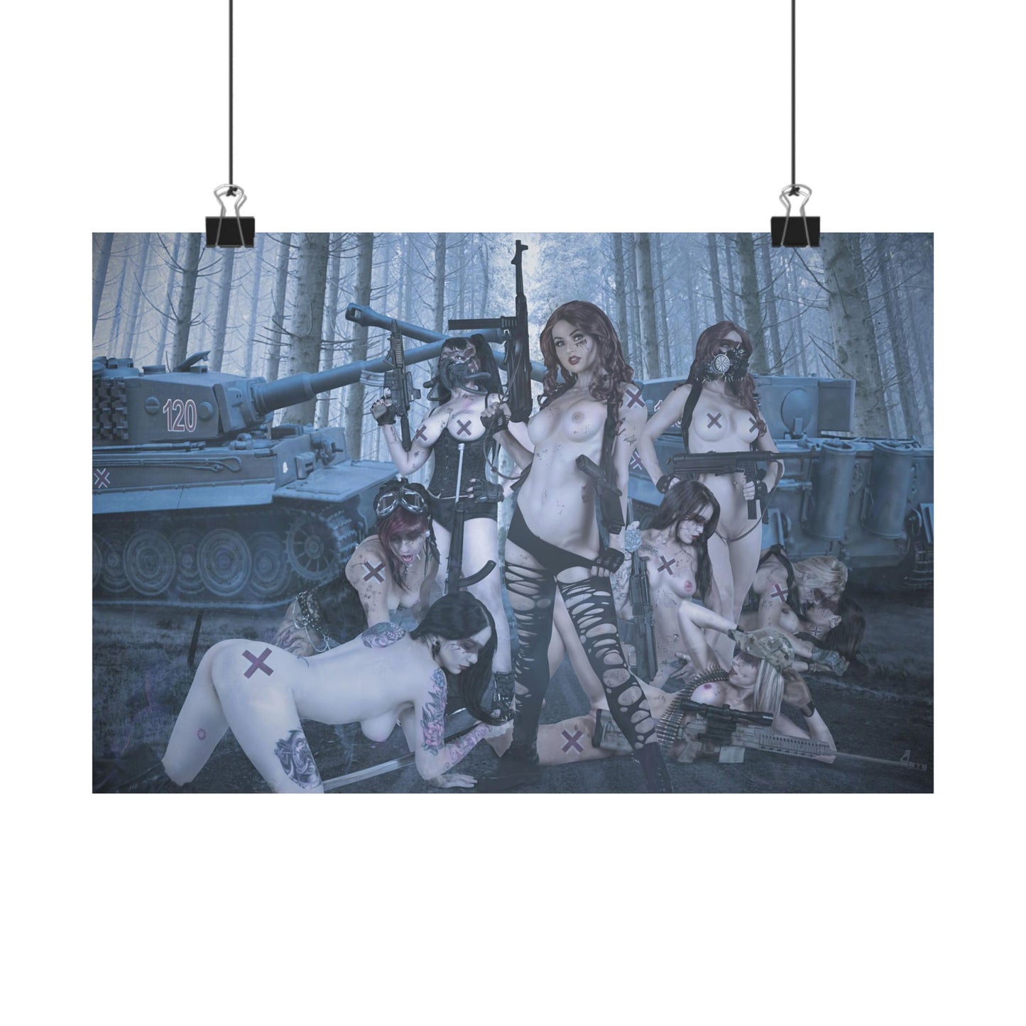 Warrior Women Satin Posters (210gsm)
