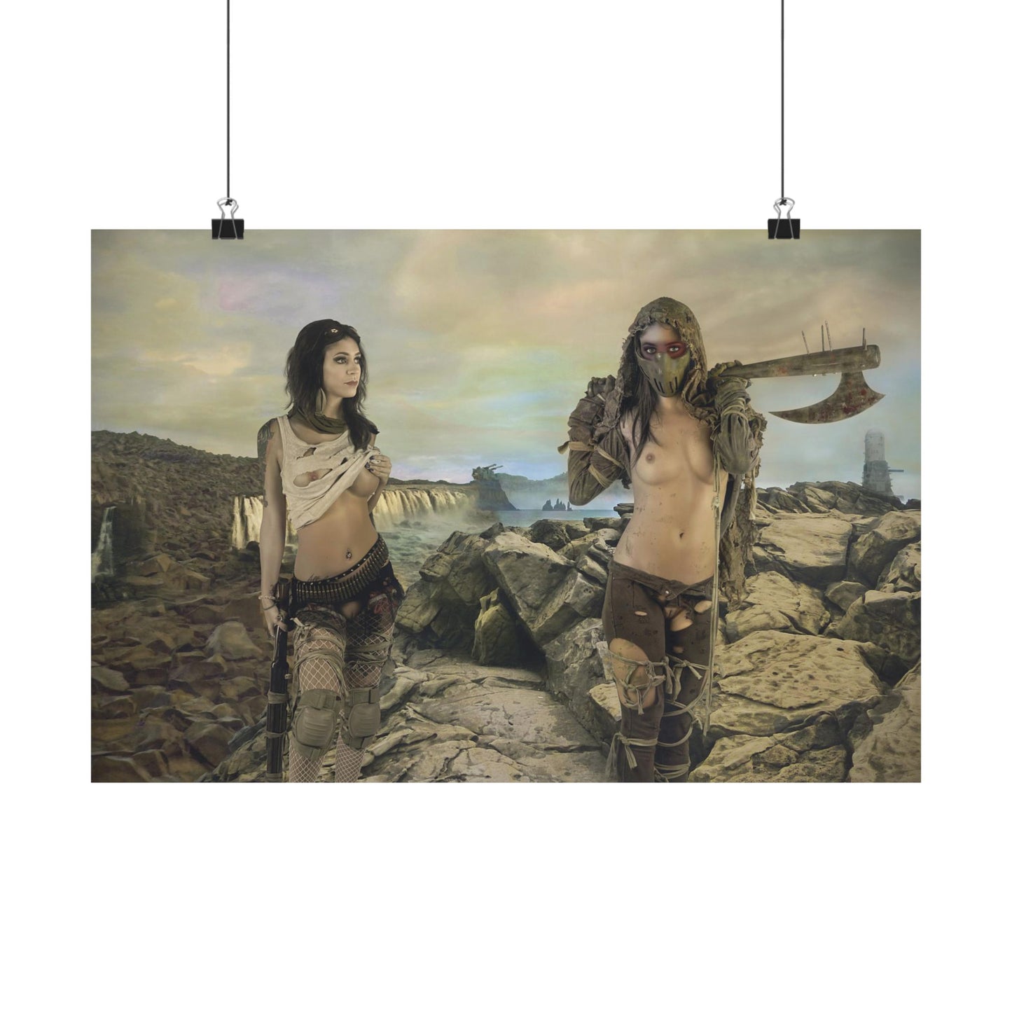 Warrior Women Satin Posters (210gsm)