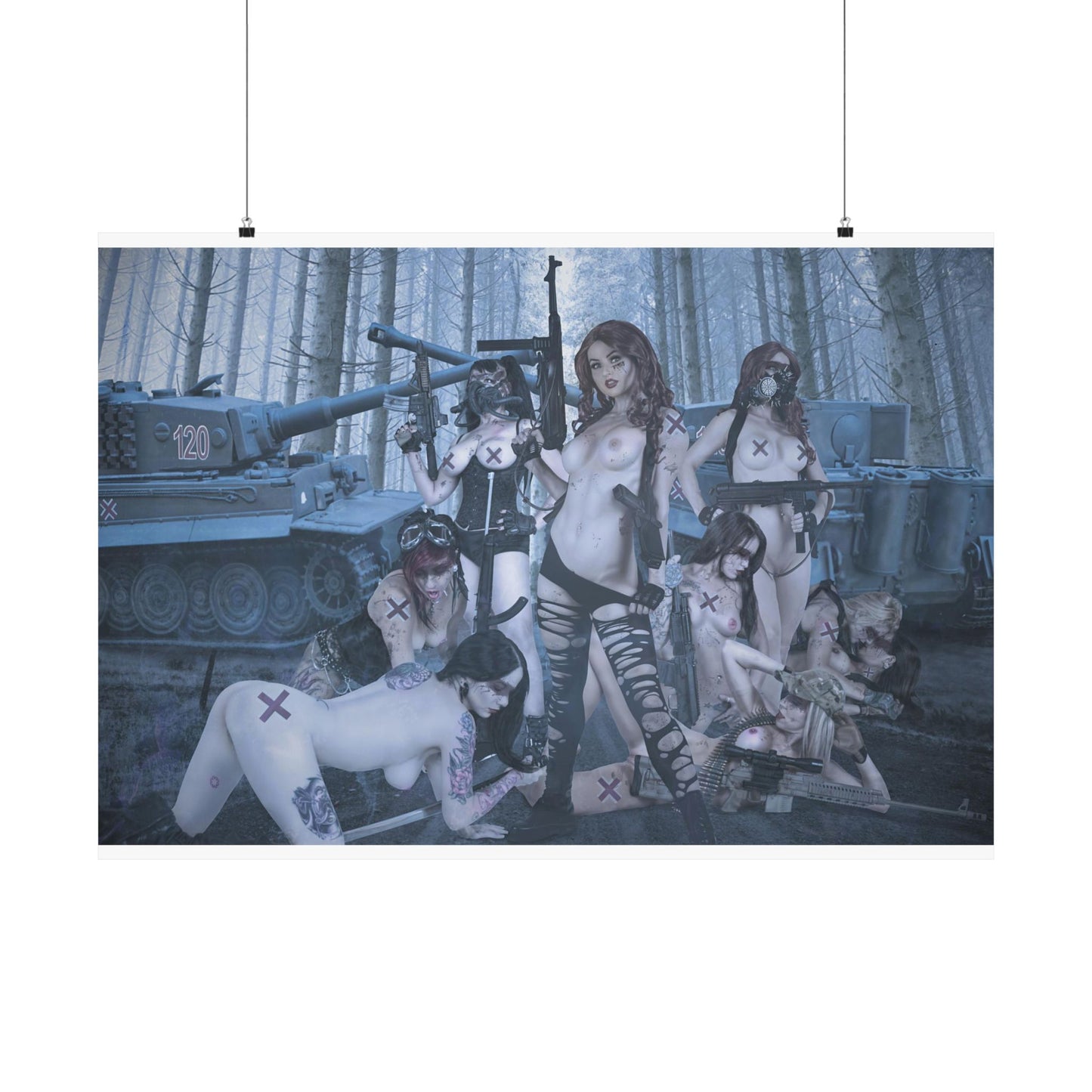 Warrior Women Satin Posters (210gsm)