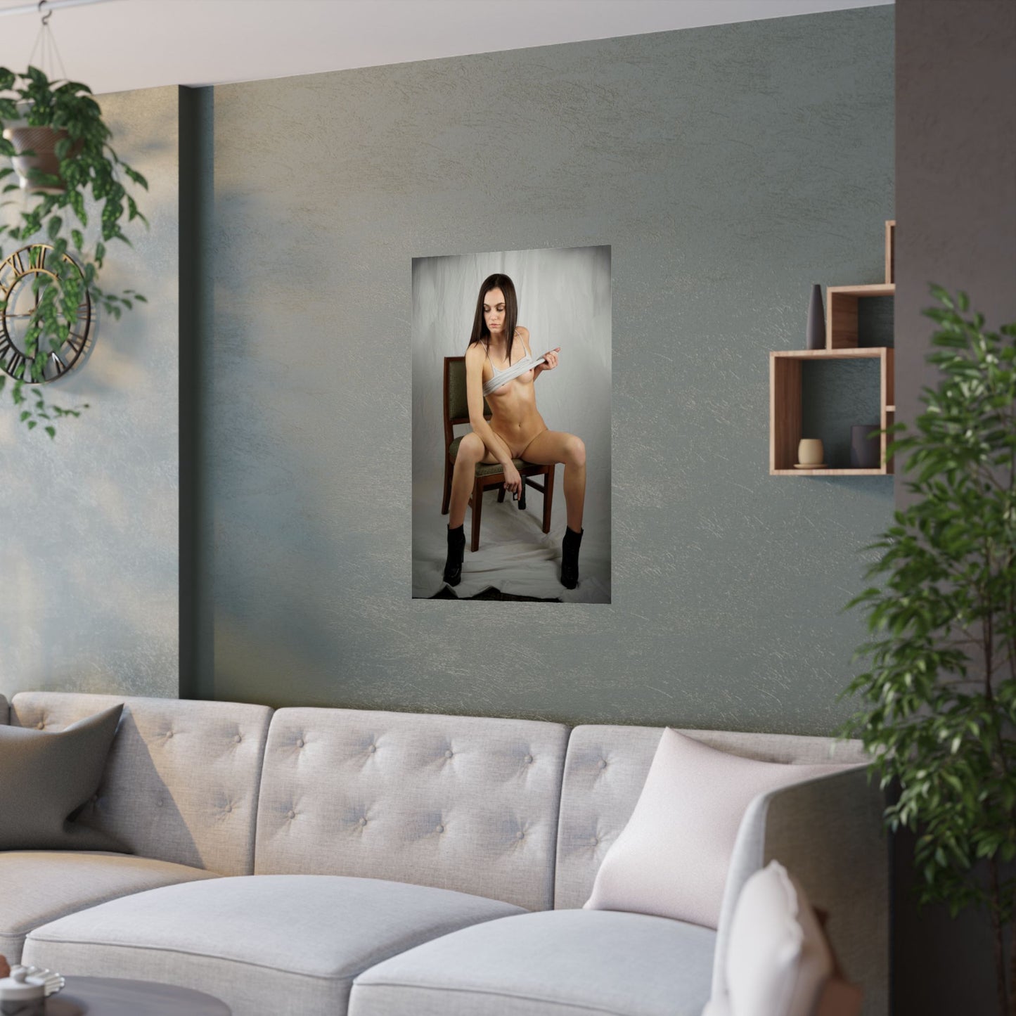 Warrior Woman Satin Posters (210gsm)