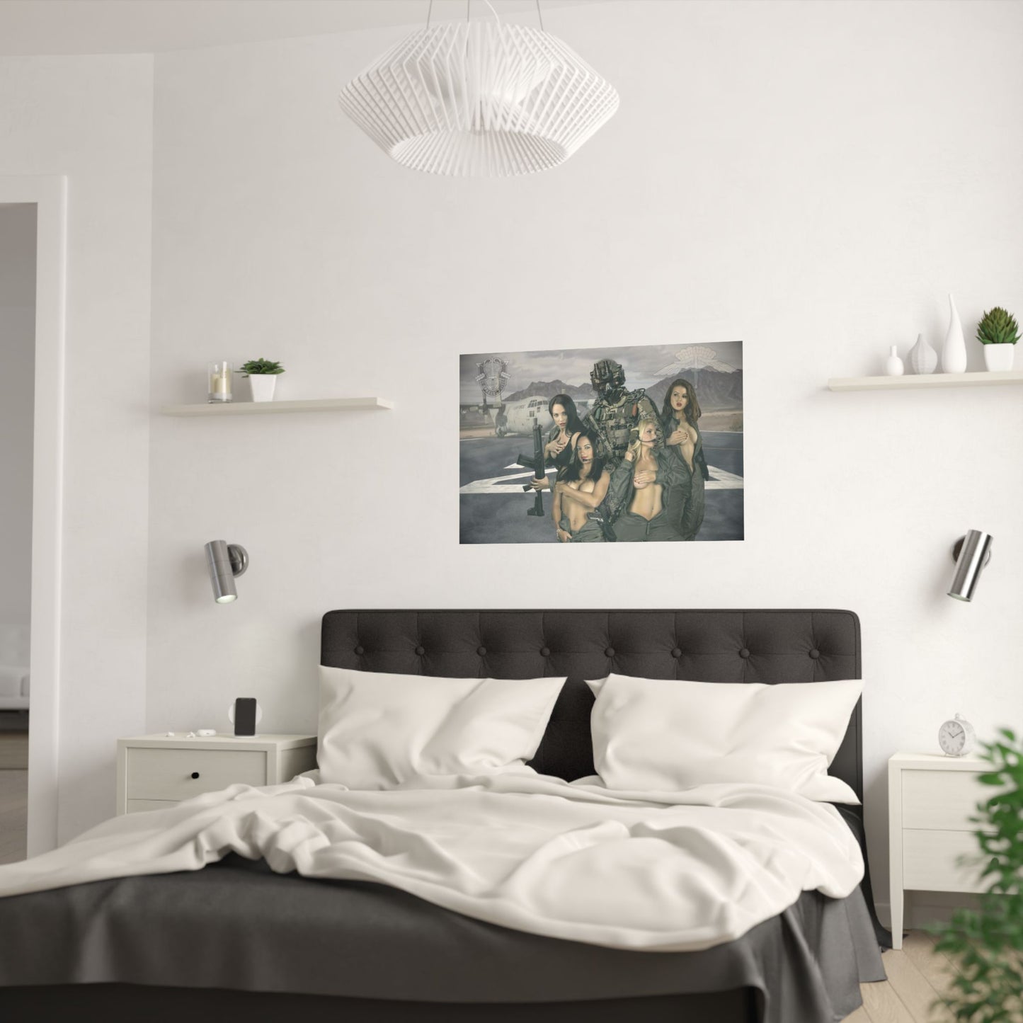 Special Forces Military Freefall Satin Posters (210gsm)